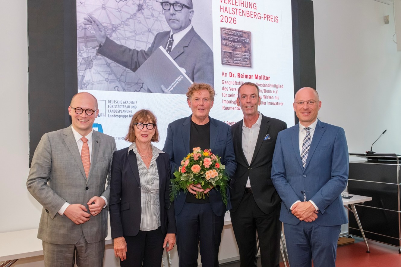 Halstenberg-Preis 2026 für Dr. Reimar Molitor