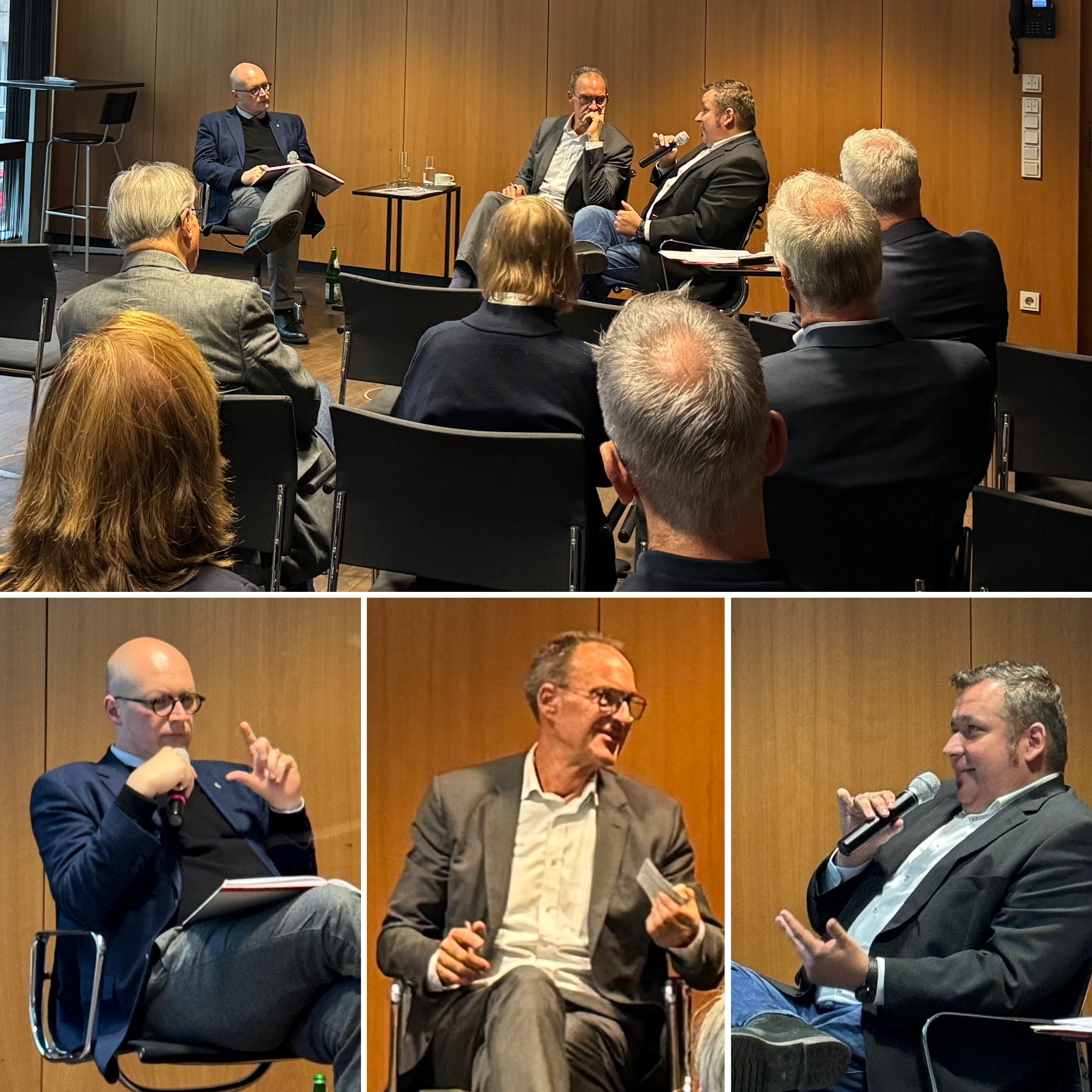 Podiumsdiskussion „Wohnungsmarkt und Politik“ der DASL-Landesgruppe Nordrhein-Westfalen in Düsseldorf