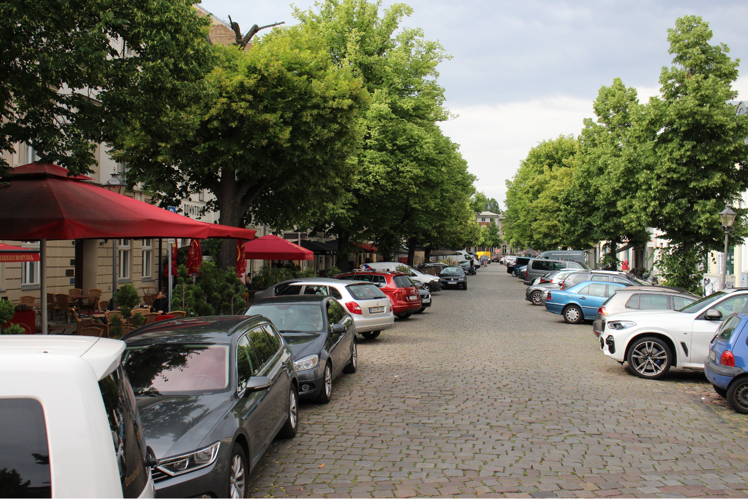 Dortustraße in Potsdam vor Umgestaltung