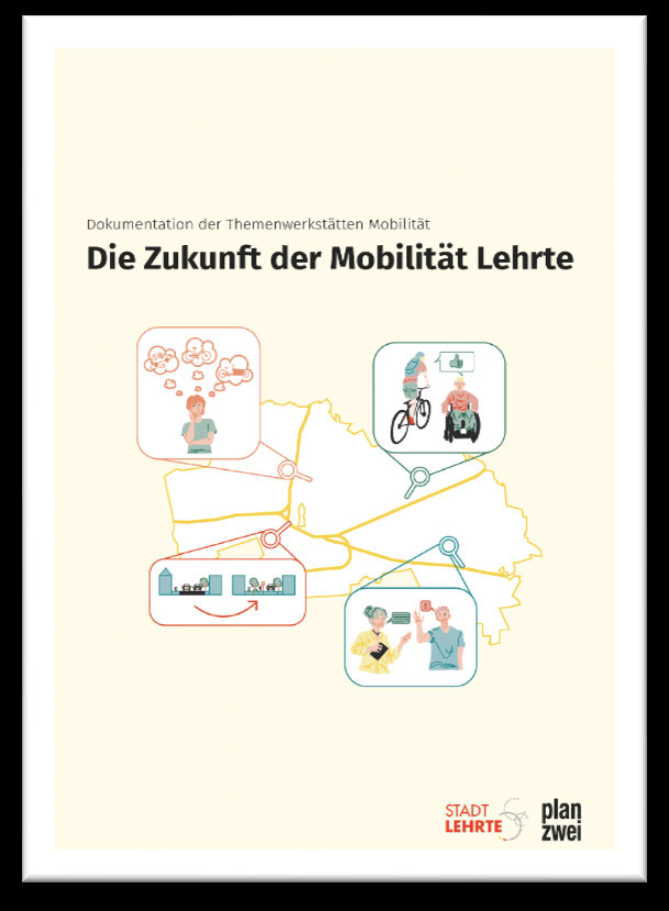 Broschüre Cover: Die Zukunft der Mobilität Lehrte